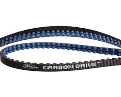 Gates CDX belt Carbon Drive 125 tands zwart/blauw