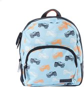 ZEBRA Rugzak Monstertruck light blue  -  Maat Eén