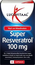 Lucovitaal Super Resveratrol 100 mg 30 capsules