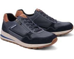 Mephisto Bradley - heren sneaker - blauw - maat 45.5 (EU) 11 (UK)