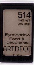 Artdeco - Eyeshadow Matt 0,8 g 514 Matt Light Grey Beige -