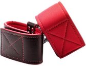 Shots Ouch! Reversible Wrist Cuffs Red | OUCH!