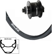 Kgs voorwiel 28 inch (622) zac2000 zwart naafdynamo centerlock uitval