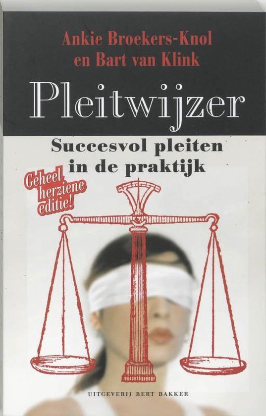 Cover van het boek 'Pleitwijzer' van B. van Klink en Ankie Broekers-Knol