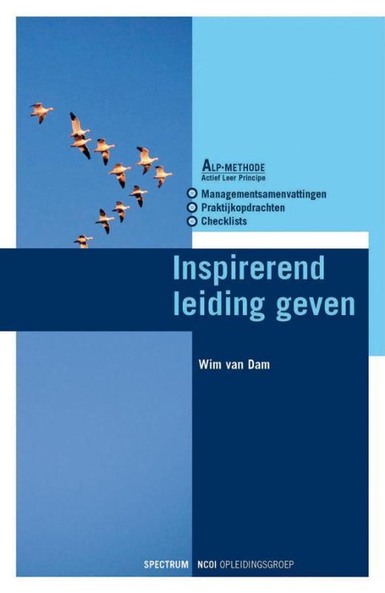 Cover van het boek 'Inspirerend leiding geven' van W. van Dam