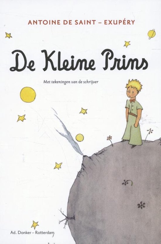 Boek cover De kleine prins van Antoine de Saint-Exupéry