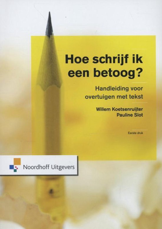 Hoe schrijf ik een betoog? - cover