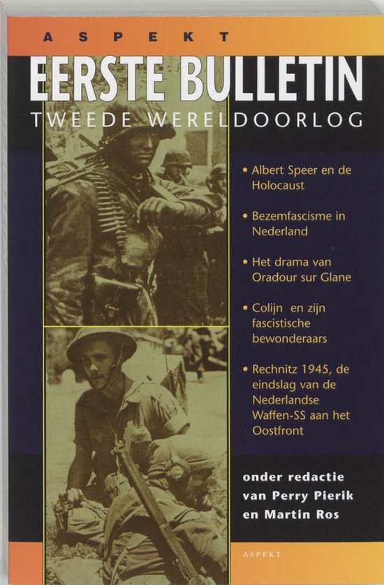 Cover van het boek 'Eerste bulletin Tweede wereldoorlog' van P. Pierik