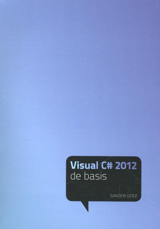 Cover van het boek 'Visual C  / 2012' van Sander Gerz