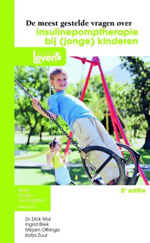 Cover van het boek 'De meest gestelde vragen over insulinepomptherapie bij (jonge) kinderen'