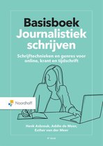 Boek cover Basisboek Journalistiek schrijven van Henk Asbreuk