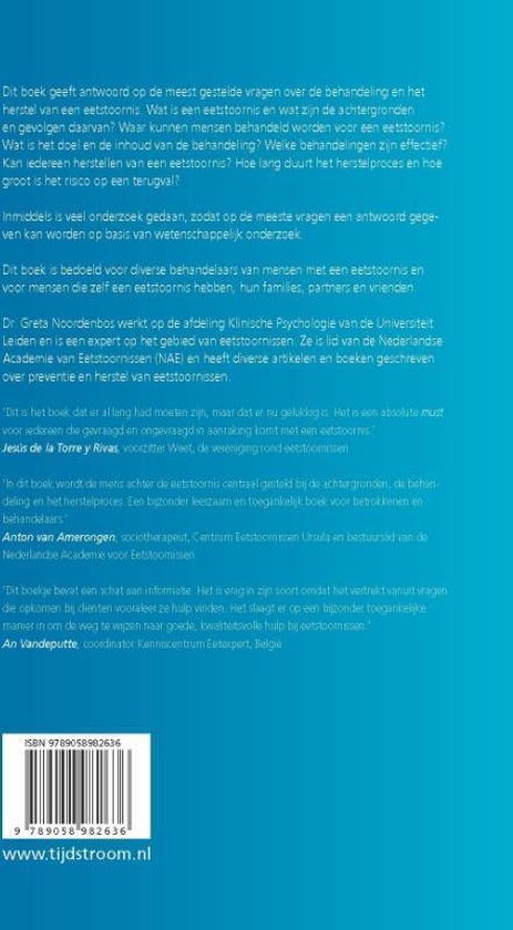 Boekrug met tekst en ISBN-nummer.