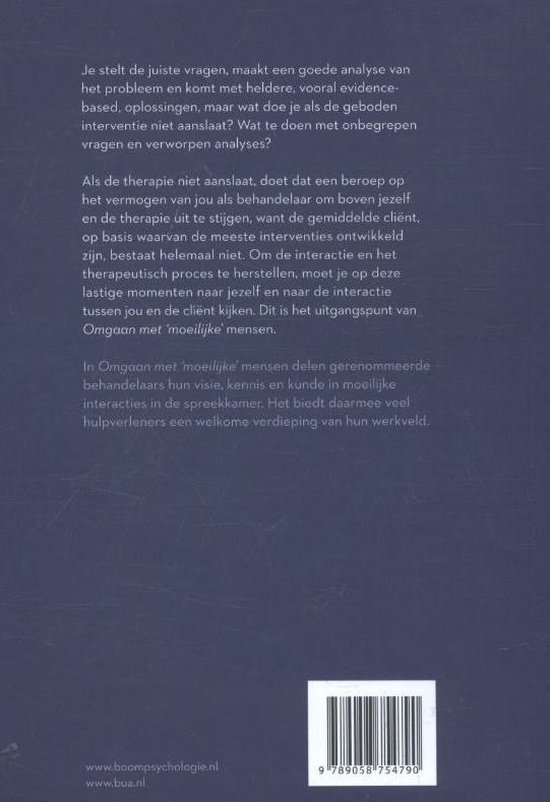 Omgaan met moeilijke mensen