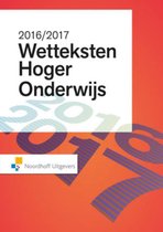 Wetteksten Hoger Onderwijs 2016-2017