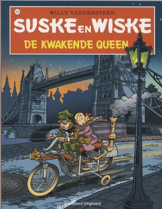 Cover van het boek 'Suske en Wiske / 313 De Kwakende Queen' van w. Vandersteen