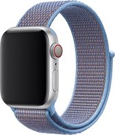 Nylon sport loop band - cerulean - Geschikt voor Apple Watch