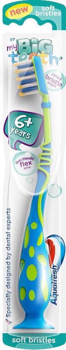 Aquafresh - Big Teeth Toothbrush szczoteczka do zębów Soft 1szt