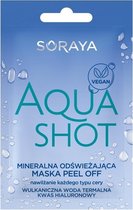 Soraya - Aqua Shot mineralna odświeżająca maska peel-off 6g