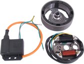 Ontsteking + vliegwiel elektrische ontsteking model Bosch voor Kreidler / Zundapp 12 volt