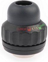 POST MODERNE BALHOOFD LOCK-OUT STUURSLOT QUILL 25.4/26.4/30.2MM ZWART