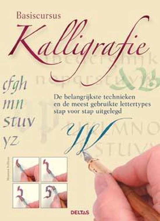 Cover van het boek 'Basiscursus kalligrafie' van Maureen Sullivan
