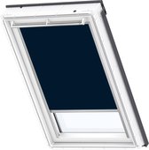 VELUX Origineel Verduisterend Rolgordijn (DKL) Wit Kozijn, M06, 306, Donkerblauw