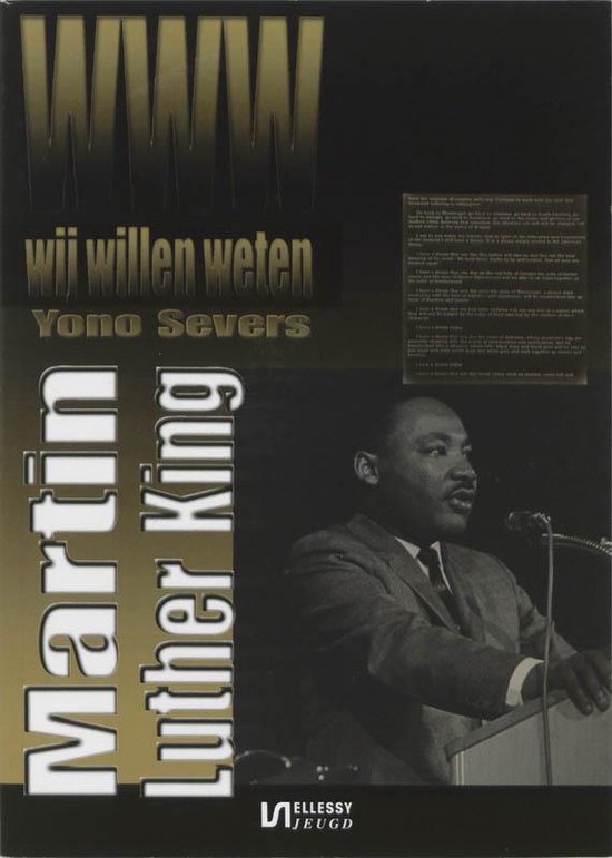 Cover van het boek 'Martin Luther King / druk 1' van Yono Severs