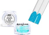 IBP Mix & Mingle Nail Art glitter rainbow blue 3gr
