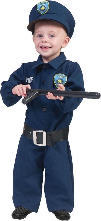 Déguisement policier Blauw bébé - Déguisements - Taille 92/98 | bol