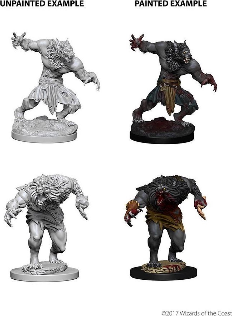 Dungeons and Dragons: Nolzurs Marvelous Miniatures - Werewolves