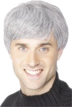 SMIFFYS - Perruque moderne grise pour homme - Perruques