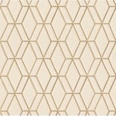 Wallstitch hexagonal beige DE120063