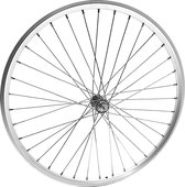 voorwiel Freeway 26 x 1.75 inch vaste as aluminium zilver