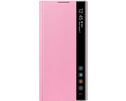 Samsung Galaxy Note 10 LED Clear View Cover Pink
