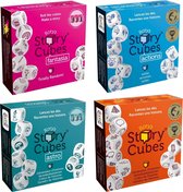 Spellenbundel - Dobbelspel - 4 Stuks - Rory's Story Cubes Actions, Fantasia, Astro & Original