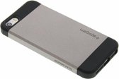 Spigen Slim Armor case iPhone 5 5s SE 2016 hoesje - Donker Zilver