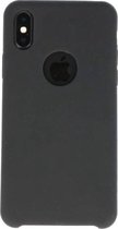 Premium TPU Backcover Case Hoesje voor iPhone X Zwart