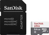 SanDisk Micro SD 64 GB Geheugenkaart - Klasse 10