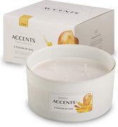 Bolsius Accents - Geurkaars - A Touch of Sun - Multi Lont