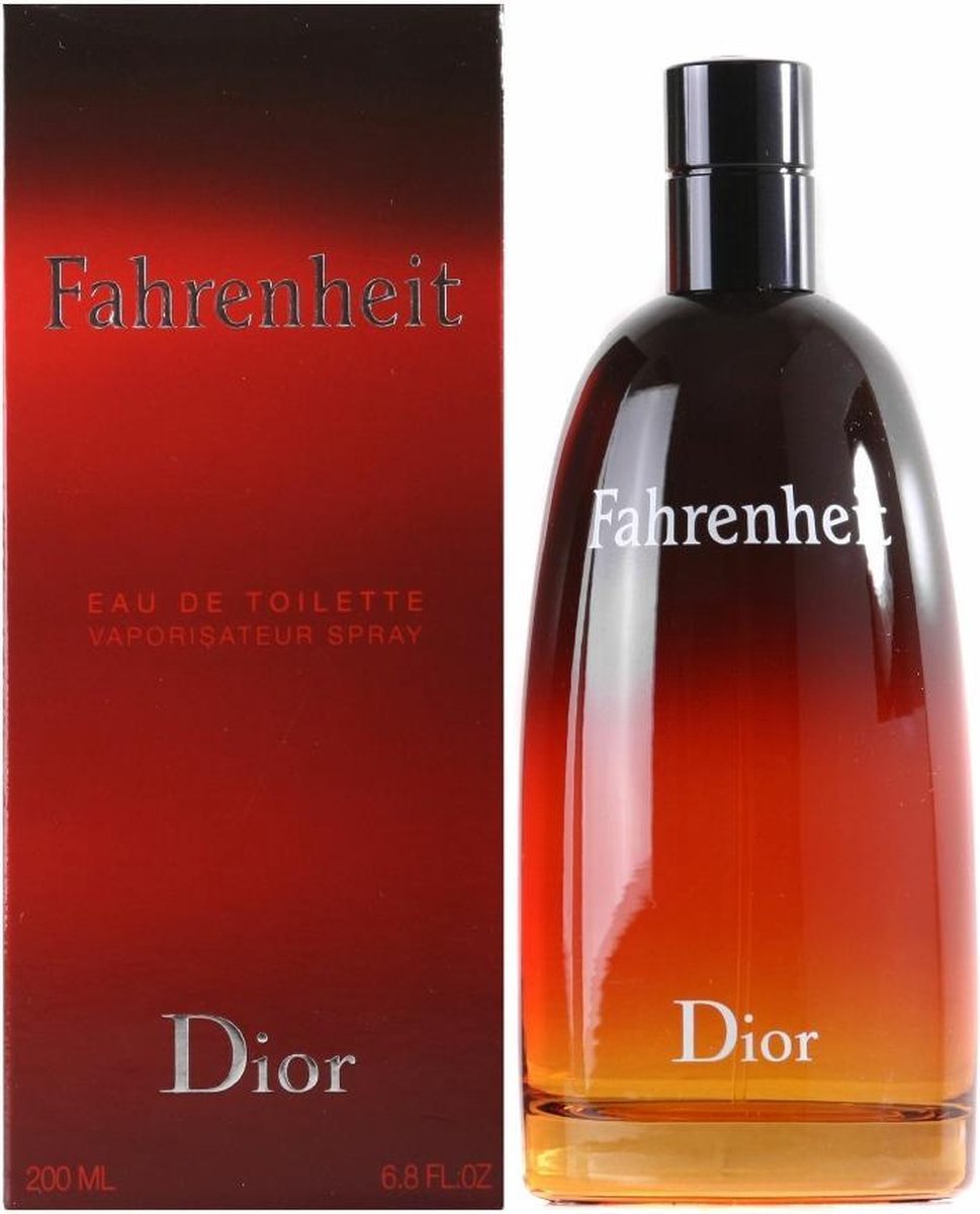 wraak Laptop vijandigheid Dior Fahrenheit 200 ml - Eau de Toilette - Herenparfum | bol.com
