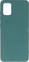 Wicked Narwal | 2.0mm Dikke Fashion Color TPU Hoesje Samsung Samsung galaxy a3 20151 Donker Groen
