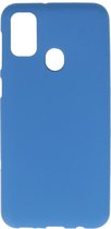 Wicked Narwal | Color TPU Hoesje voor Samsung Samsung Galaxy M31 Navy