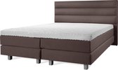 Luxe Boxspring 200x210 Compleet Bruin
