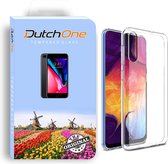 Samsung A70 hoesje - Samsung Galaxy A70 hoesje siliconen - Samsung hoesje transparant