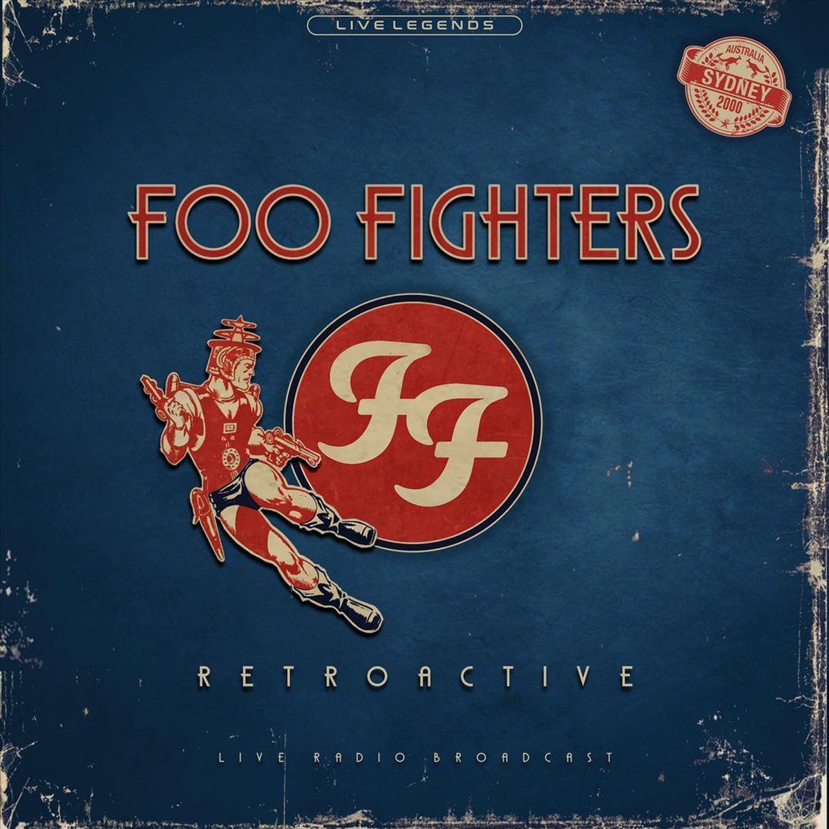 Foo Fighters Retroactive - Live vinyl - Blauw gekleurd vinyl