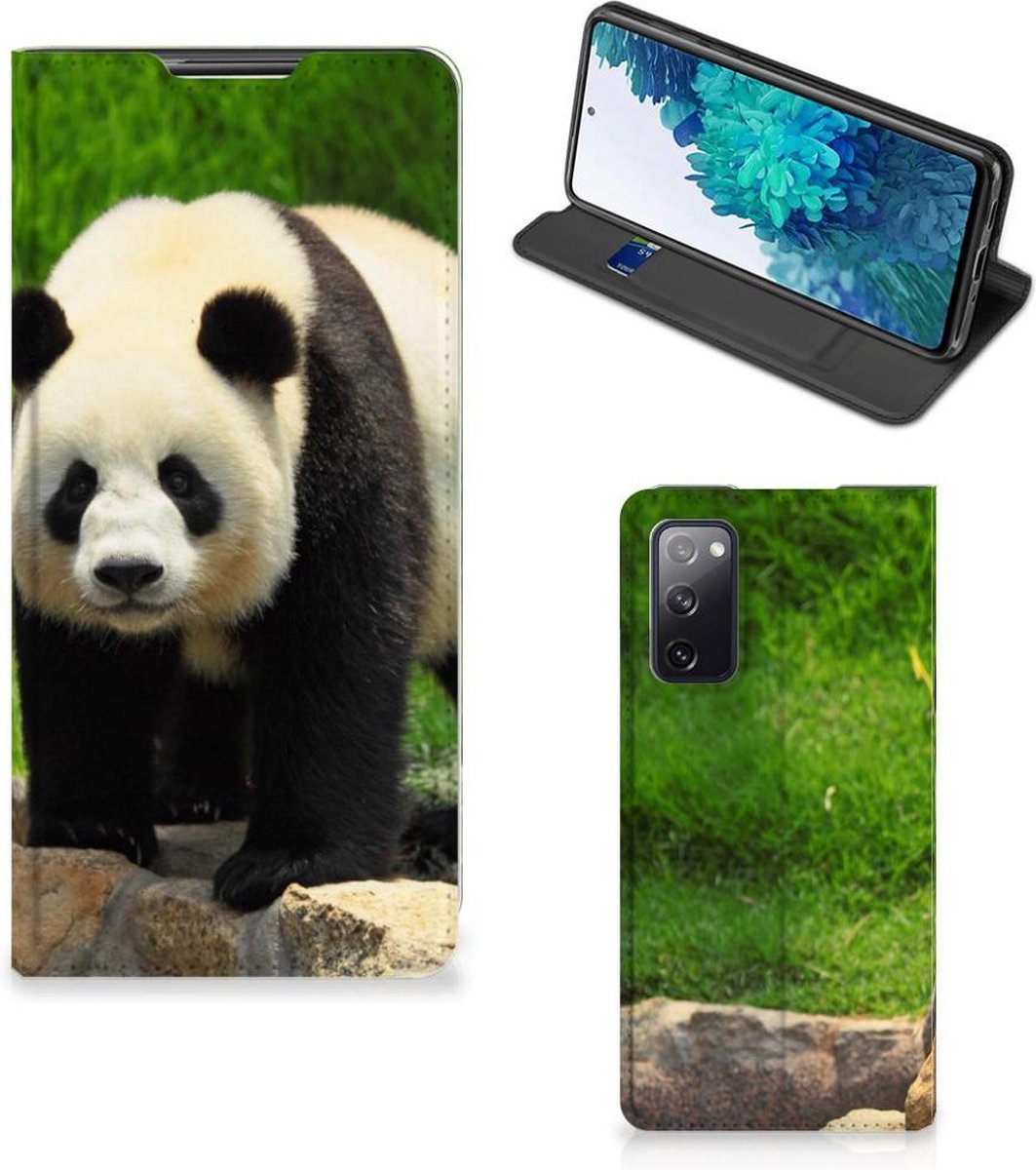 Standcase Hoesje voor Samsung Galaxy S20 FE Hoesje maken Panda