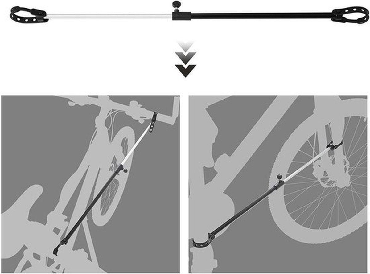 PRO DELUXE Fiets Montagestandaard - Reparatiestandaard - 360° Draaibaar -  Hoogte | bol.com