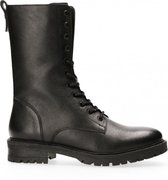 Van Dalen  - 3/4 Veterboot Leer - Womens - Black - 39