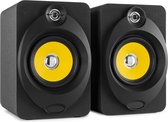 Studio speakers - Vonyx XP50 stereo studio speakers 100W met o.a. Bluetooth en mp3 speler - 2 weg - 5,25 inch woofers - 100W