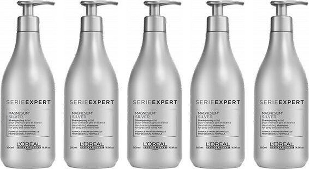 15x L'Oreal Professionnel Shampoo Silver 500ml